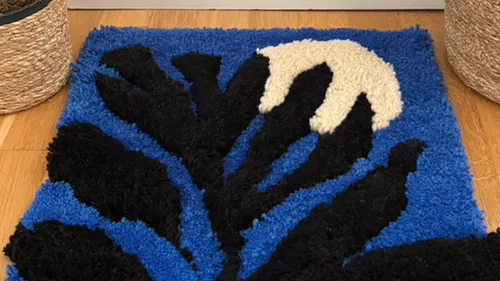 Tufting Workshop in Krefeld: 50x70 cm Teppich gestalten