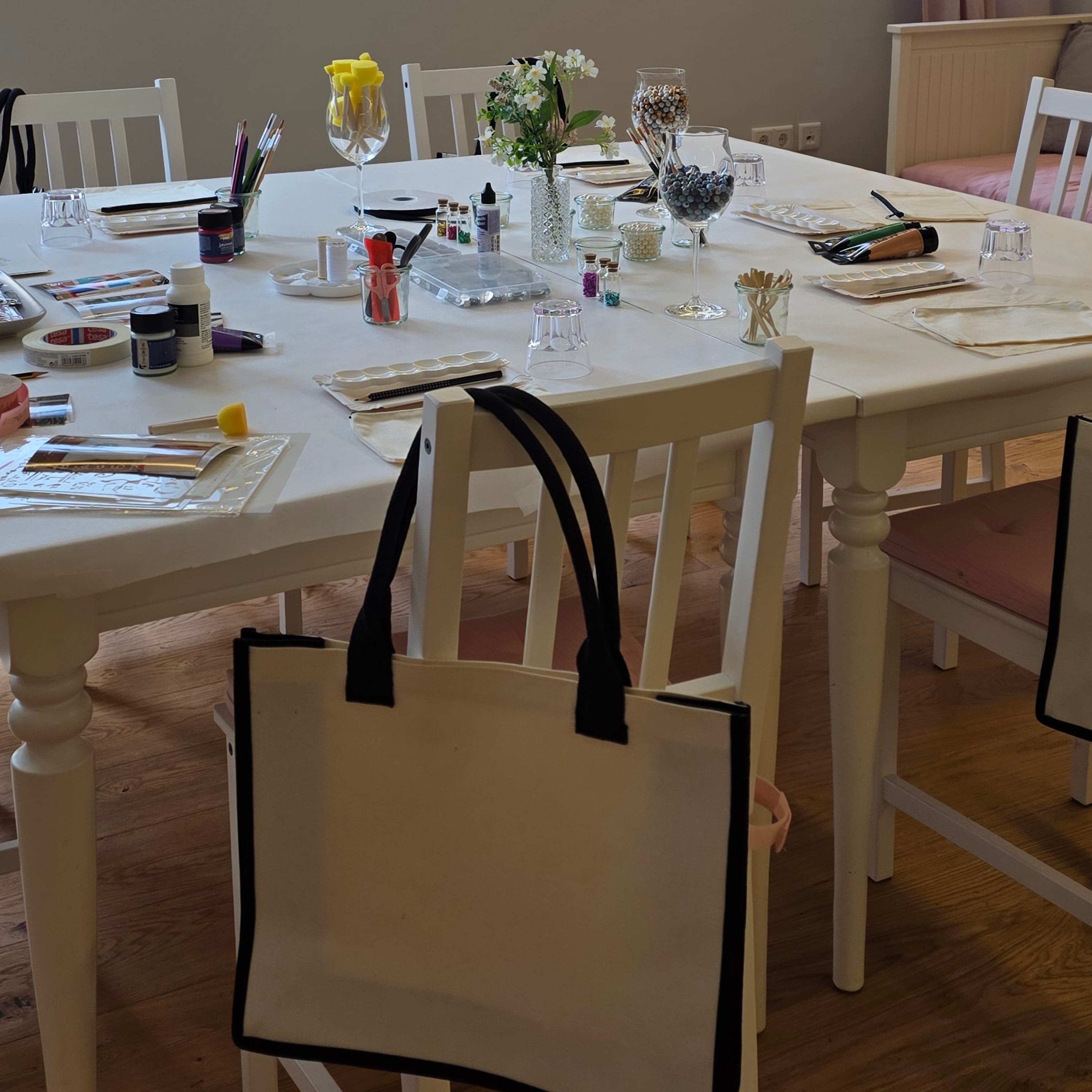 Kreativkurs Taschen dekorieren in Hofheim