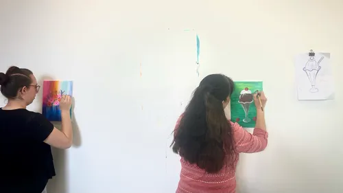 Acrylic painting for beginners in Dresden: Design your picture