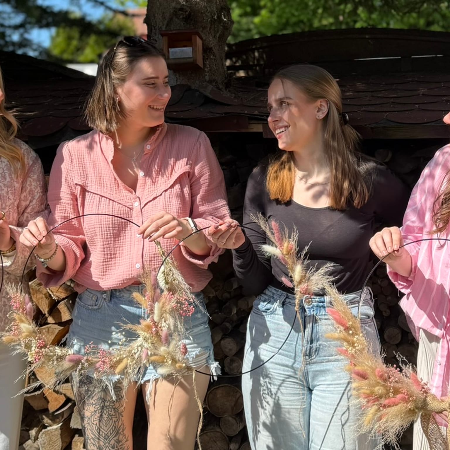 Trockenblumenring binden in Bochum: Kreativer Workshop