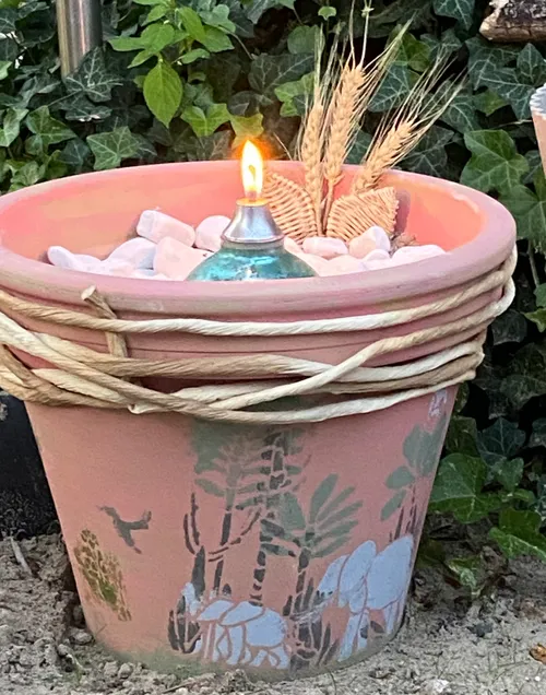 Langenhagen fire pots: creative outdoor design