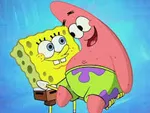 Malen nach Zahlen mit SpongeBob und Patrick logo