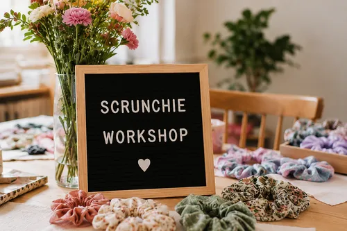 Scrunchie Workshop in Köln: Spannende Nähideen erleben