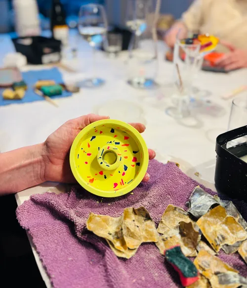 Team-Workshop in Bremen: Gestaltet Eure Terrazzo-Schale