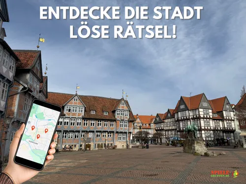 City puzzle game in Wolfenbüttel