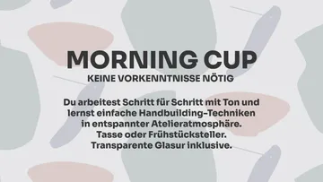 Textanzeige für Töpfer-Workshop.