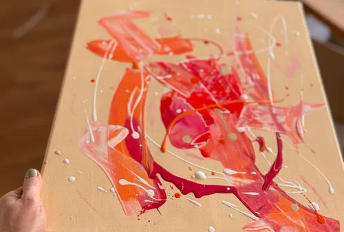 Vino & Paint: painting on canvas with wine & snacks