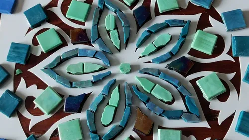 Mosaik gestalten als Teamevent in Augsburg-Neusäß