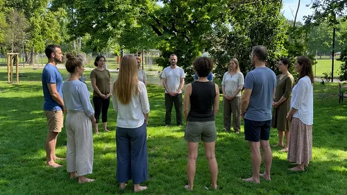 Experience mindfulness in Auer-Welsbach Park in Vienna
