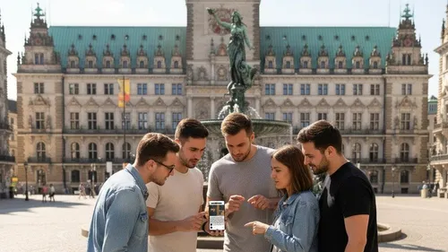 Self-Guided GPS Puzzle Tour in Hamburg