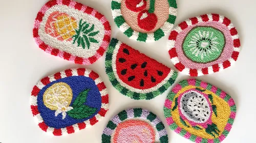 Punch Needle Workshop mit Sekt in Deiner Stadt