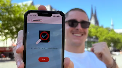 Selbstgeführte GPS-Rätsel-Stadtrallye in Köln