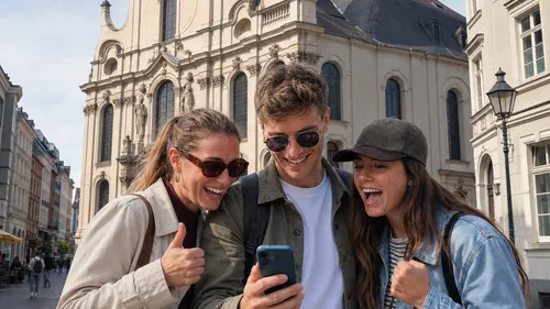 Self-Guided GPS Riddle Hunt in Düsseldorf