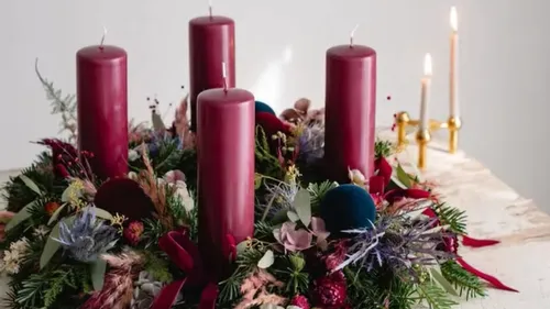 Adventskranz selber binden in Mainz