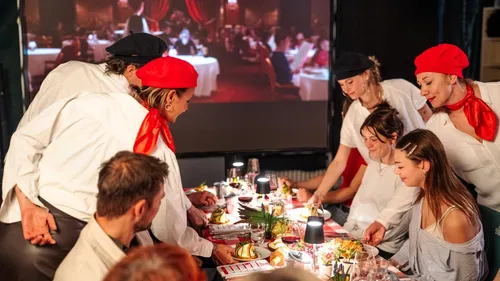 Kulinarisches Kinoerlebnis mit Dinner für Gruppen in Berlin