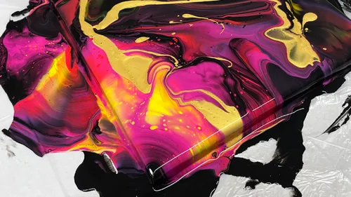 Acryl-Pouring Workshop in Düsseldorf