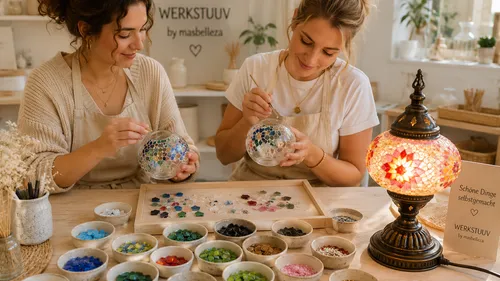 Türkische Mosaiklampe gestalten in Hamburg