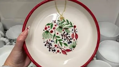 Keramik bemalen Weihnachtsfeier für Teams