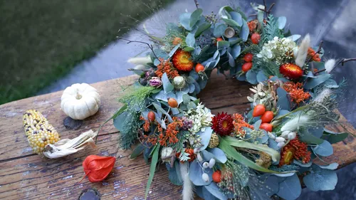 Herbstkranz gestalten in Planegg oder Germering