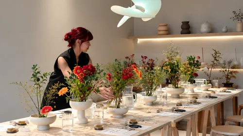 Keramik- und Ikebana-Workshop in Stuttgart