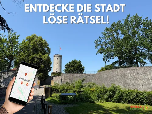Stadtspiel mit Rätseln in Bielefeld