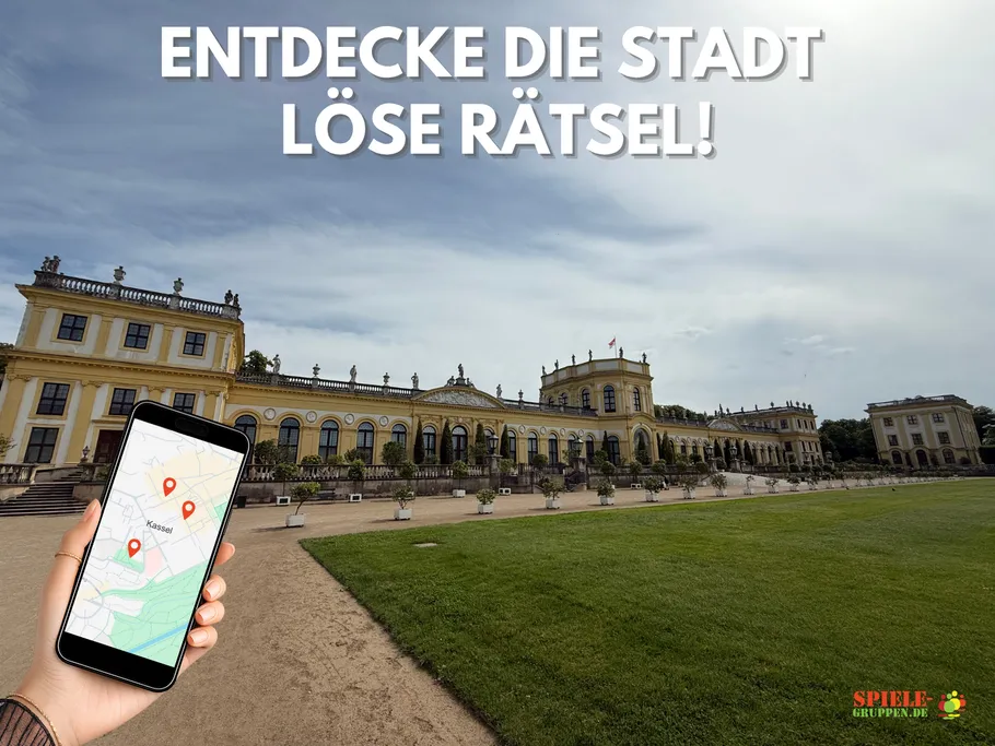 City game with puzzles in Kassel