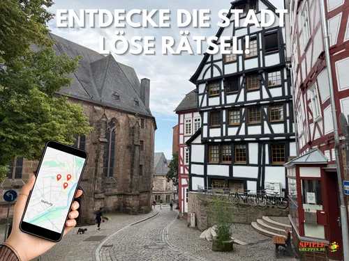 Stadtspiel mit Rätseln in Marburg