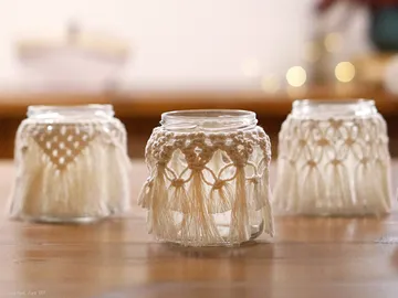 Macrame lantern workshop Berlin for beginners