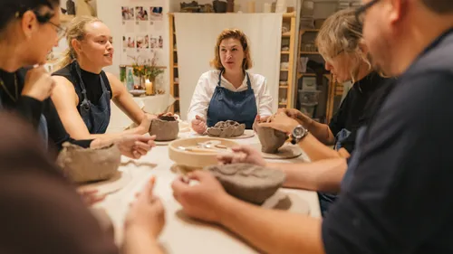 Teambuilding-Töpferwerkstatt in Berlin