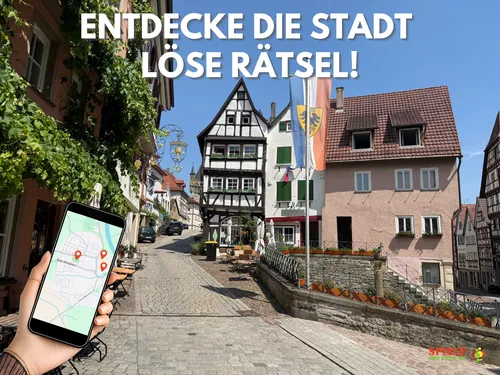 City game with puzzles in Bad Wimpfen