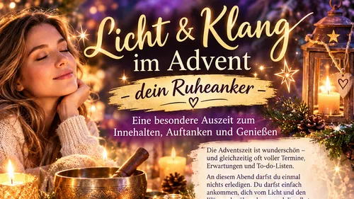 Light & sound during Advent in Königs Wusterhausen