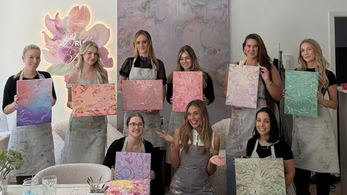Kreativer Malworkshop Bochum: Fairy Brushes & Magic Bubbles