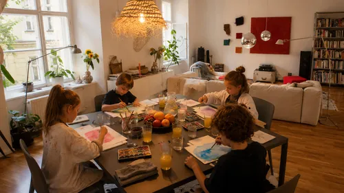Kreativer Malkurs für Kinder 5-8 Jahre in Wien