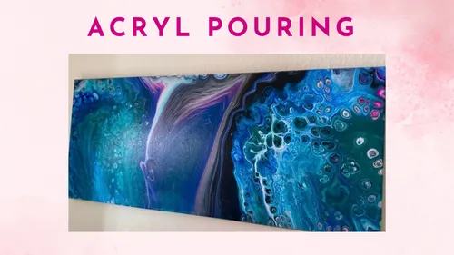 Acryl Pouring auf Leinwand in Gelnhausen ab 10 Jahren