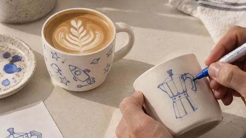 Barista-Workshop & Tasse bemalen in Düsseldorf