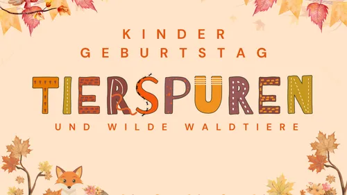 Tierspuren & wilde Waldtiere – Kindergeburtstag im Winter