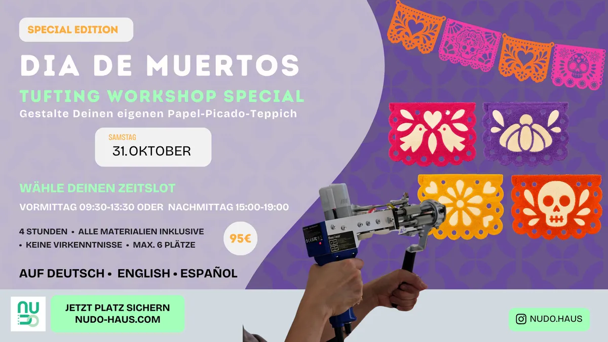 Dia de Muertos - Tufting Workshop Special