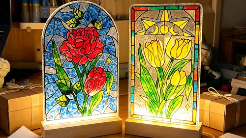 Leuchtendes Kunstwerk auf Acrylglas malen in Hamburg