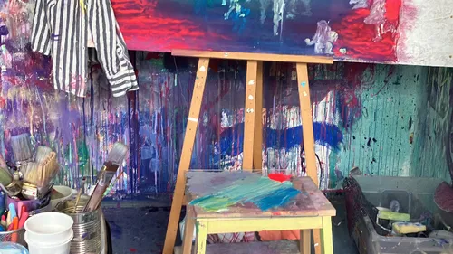 AfterWork: Intuitives Malen im Künstleratelier in Berlin