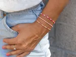 Juni Schmuck - Perlenarmbänder zu Hause selber machen logo
