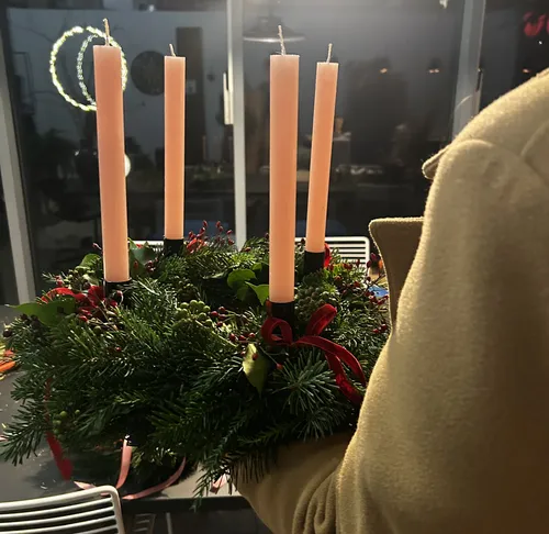 Adventskranz binden in Leipzig
