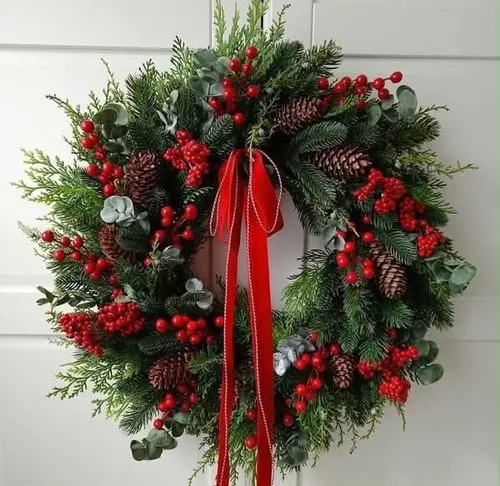 Weihnachtskranz gestalten in Leipzig