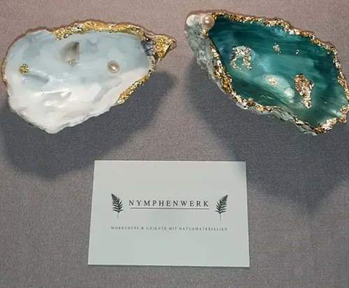 Schmuckschälchen aus Austernschalen in München
