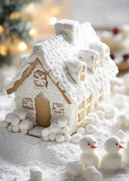 Zefir-Lebkuchenhaus schmücken und bemalen In wIen