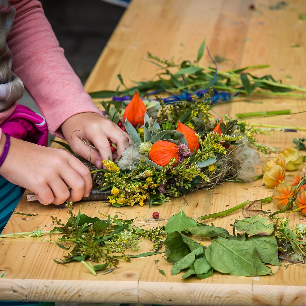 Blumenkranz binden in Lörrach: Kreiere Deinen Kranz