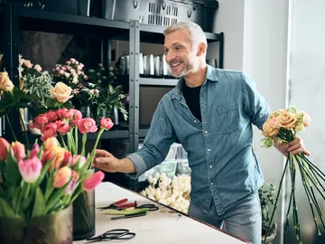 Flower wreath workshop