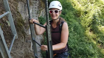 Klettersteig für Einsteiger