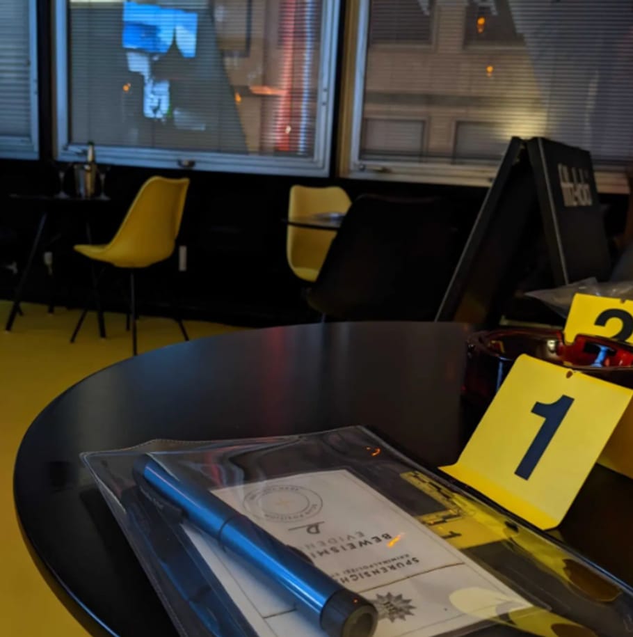 Spiel um die Freiheit Escape Room für Gruppen in Stuttgart konfetti