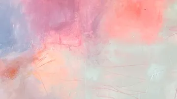 Soft pastel abstract painting