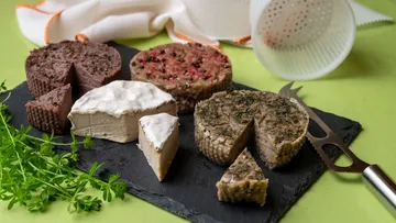 Veganer Schnittkäse